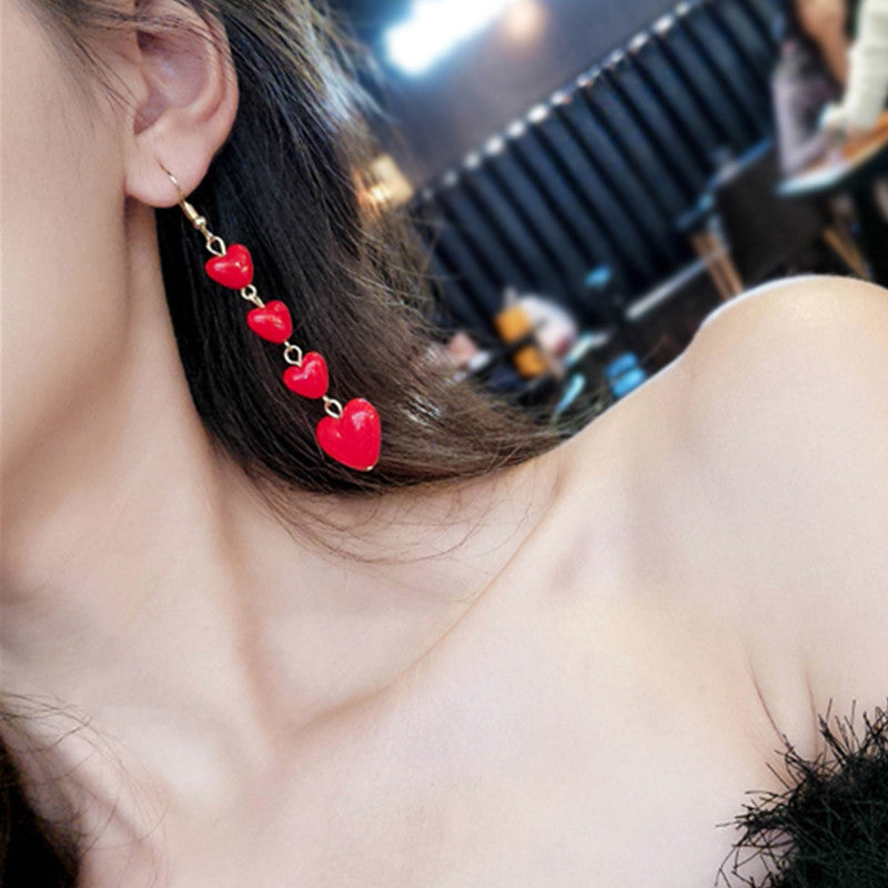 Red Love Earrings
