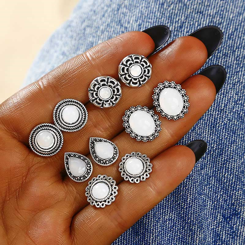 Silver Set Earrings